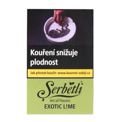 Tabák Serbetli 50g - Exotic L!me