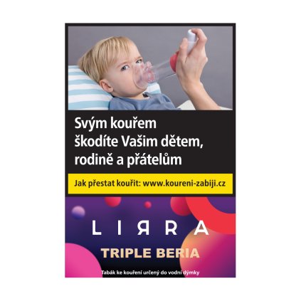 Tabák Lirra 50g - Triple Beria
