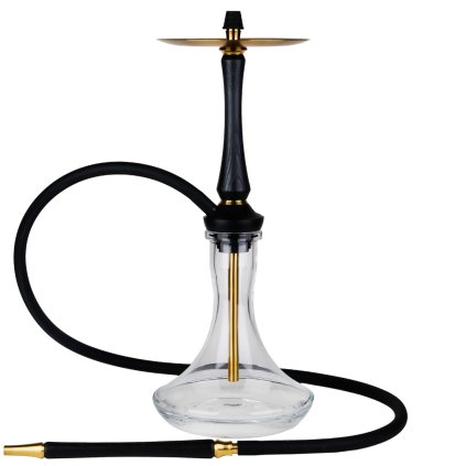 Vodní dýmka - Union, Sleek PVD Black