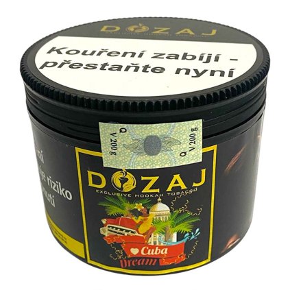 Tabák Dozaj Gold 200g - Cuba Dream