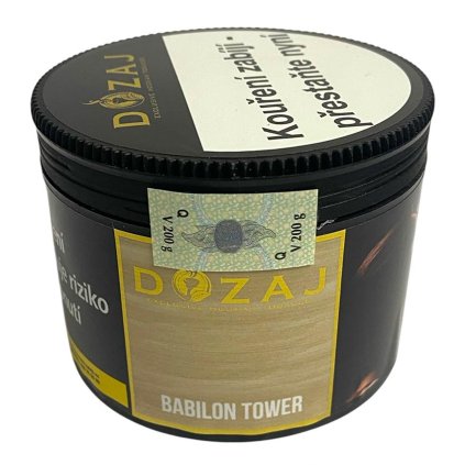 Tabák Dozaj Gold 200g - Babilon Tower
