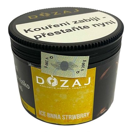 Tabák Dozaj Gold 200g - Ice Bnna Strwbrry