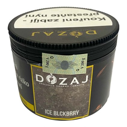 Tabák Dozaj Gold 200g - Ice Blckbrry