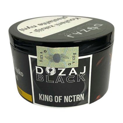 Tabák Dozaj Black 125g - King Of Nctrn