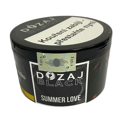 Tabák Dozaj Black 125g - Summer Love
