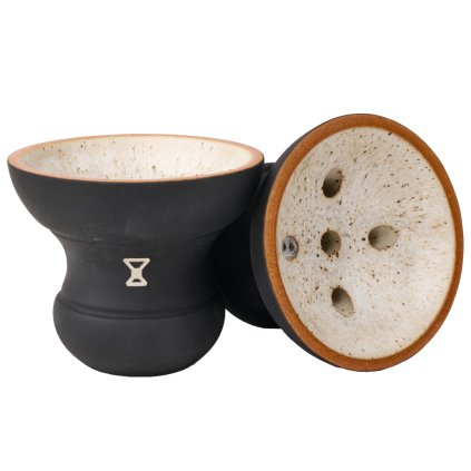 Korunka pro vodní dýmku - Alpha Hookah, Doll Black&White