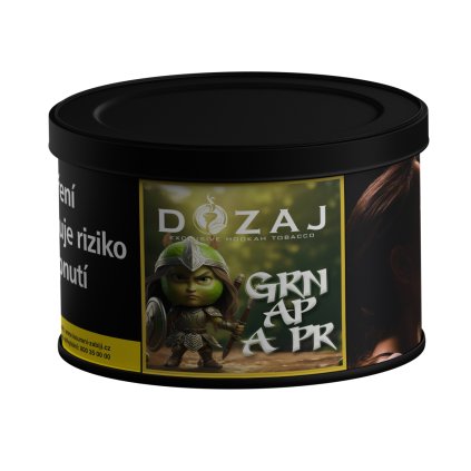 Tabák Dozaj Black 125g - Grn Ap a Pr (T&T)