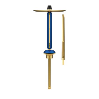 Vodní dýmka - Alpha Hookah, Echo Gold Sapphire Blue