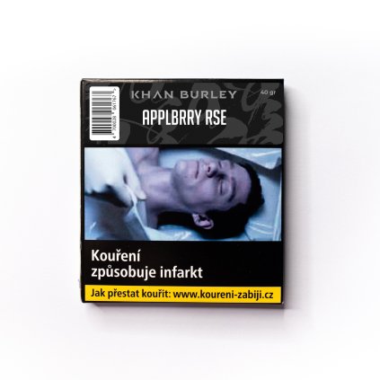 Tabák Khan Burley 40g - Applbrry Rse (T&T)