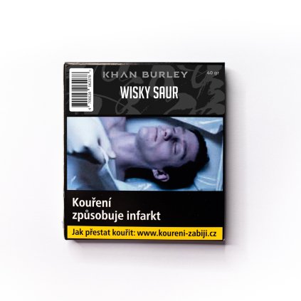 Tabák Khan Burley 40g - Mandarin Whiskey Sour (T&T)