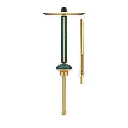 Vodní dýmka - Alpha Hookah, Echo Gold Emerald Green