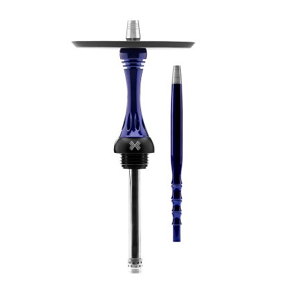 Vodní dýmka Alpha Hookah, Model X Dark Blue1