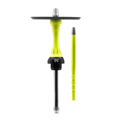 Vodní dýmka Alpha Hookah, Model X Yellow Fluor1