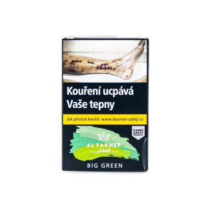 Tabák Al Fakher 50g - Big Green (T&T)