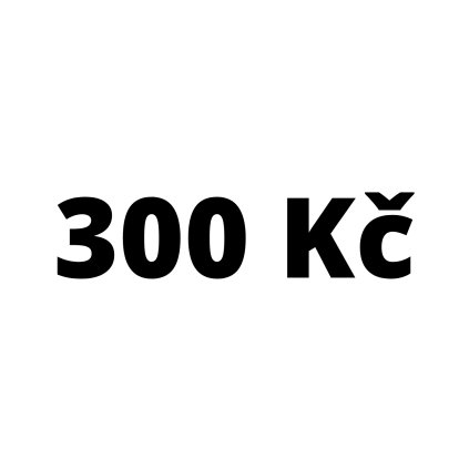 300 Kč
