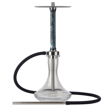 vodni dymka first hookah core premium black green