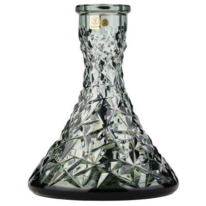 6461 1 vaza pro vodni dymku caesar crystal rock cone gray