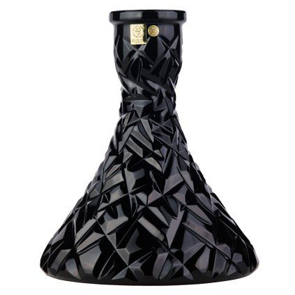 6464 vaza pro vodni dymku caesar crystal rock cone black
