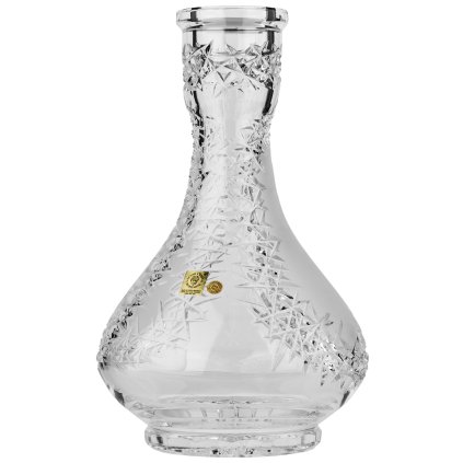 Váza pro vodní dýmku - Caesar Crystal, Frozen Drop Clear