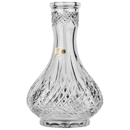 Váza pro vodní dýmku - Caesar Crystal, Spikes Drop Clear