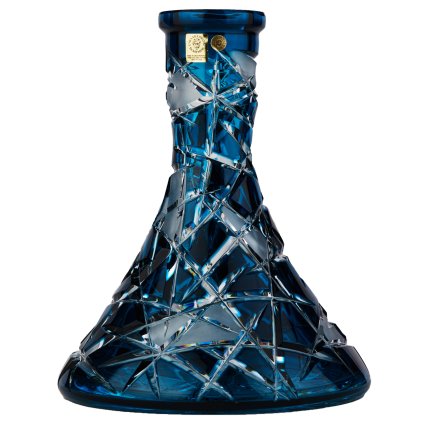 Váza pro vodní dýmku - Caesar Crystal, Mars Cone Azure