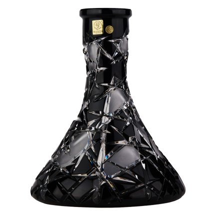 Váza pro vodní dýmku - Caesar Crystal, Mars Cone Black