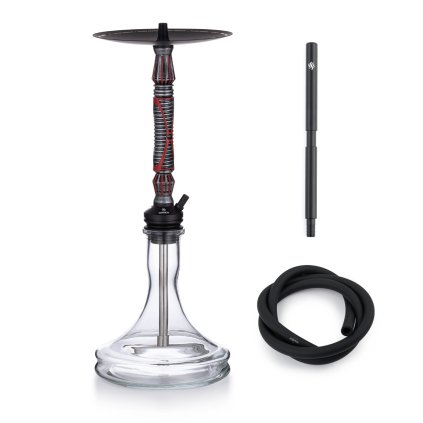 Vodní dýmka - Wandy Hookah, Chaos Pro Saber Red