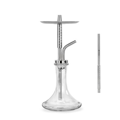 Cane Steel Clear Ocean Hookah (1)