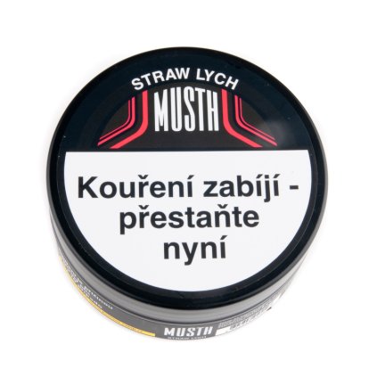 Tabák MustH 125g - Straw Lych