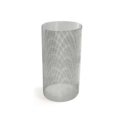 Charcoal grid silver