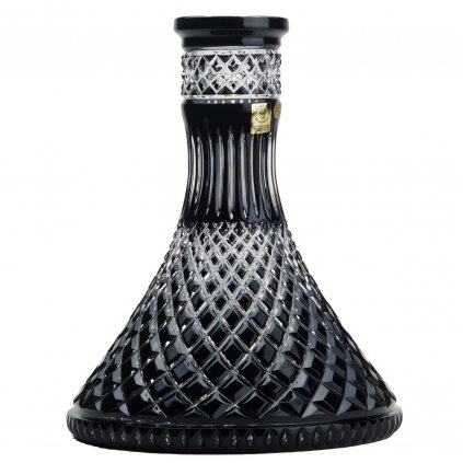 Váza pro vodní dýmku - Caesar Crystal, Jeschken Cone Black