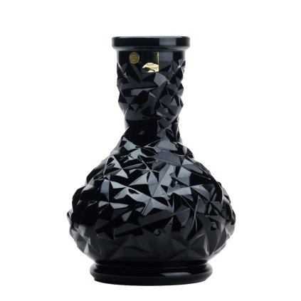 Váza pro vodní dýmku - Caesar Crystal, Rock Mini Black