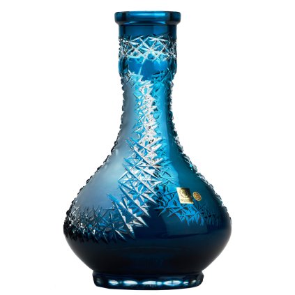 Váza pro vodní dýmku - Caesar Crystal, Frozen Drop Azure