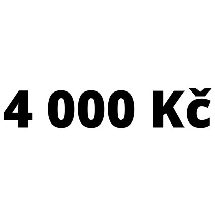 4000 Kč