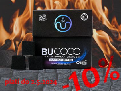 Další super slevová akce - tentokrát na přírodní uhlíky BuCoco a korunky Solaris