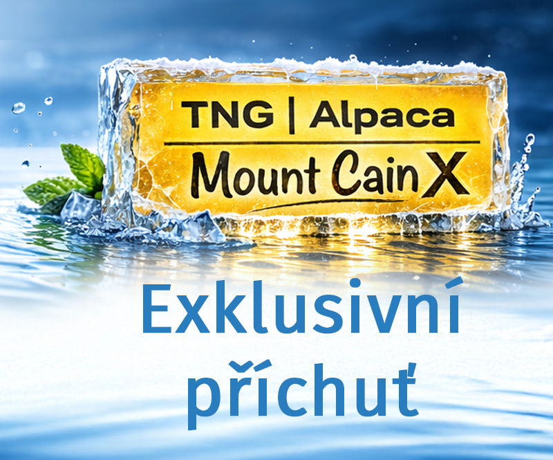 TNG Alpaca Mount Cain X – Nový silný tabák do vodní dýmky