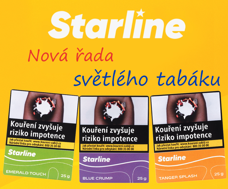 Starline – světlý tabák s bohatou chutí pro každého dýmkaře