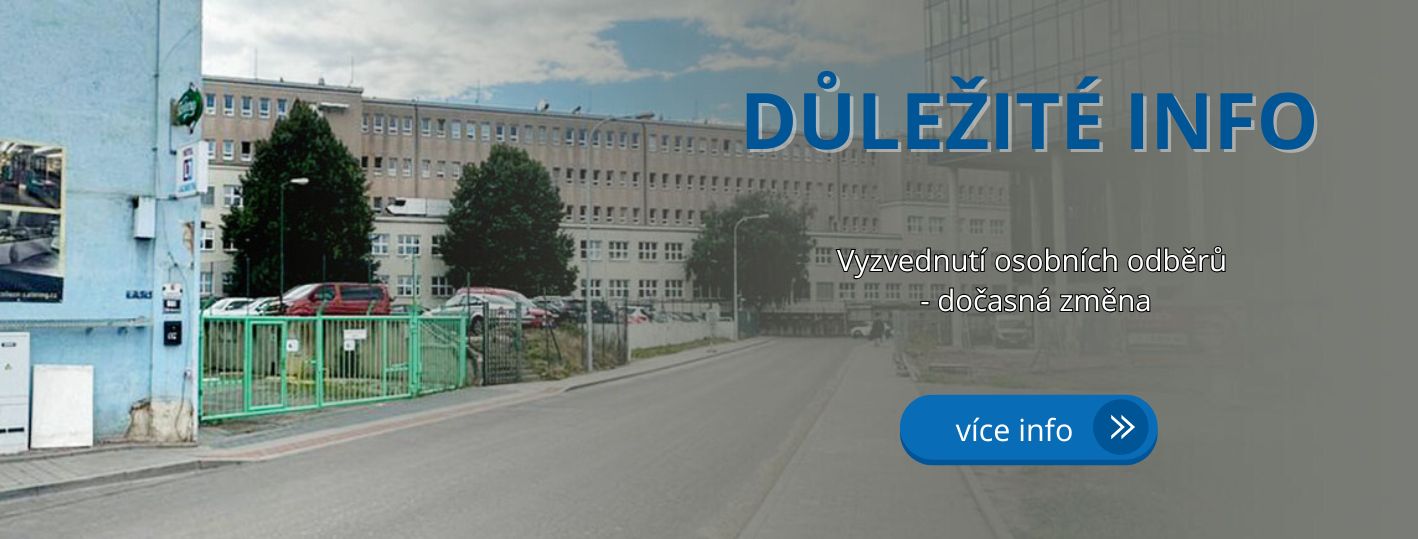 Dočasná změna vyzvednutí osobních odběrů