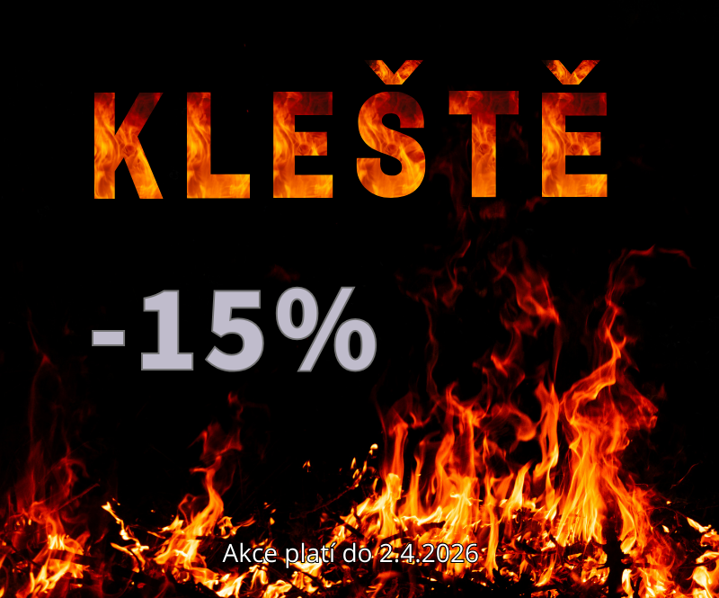 Akce-15% sleva na kleště