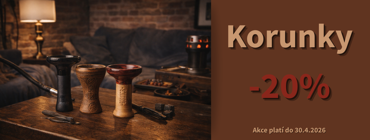 Akce-20% sleva na korunky