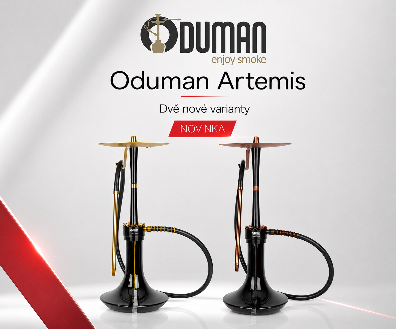 Novinka - vodní dýmky Oduman Artemis