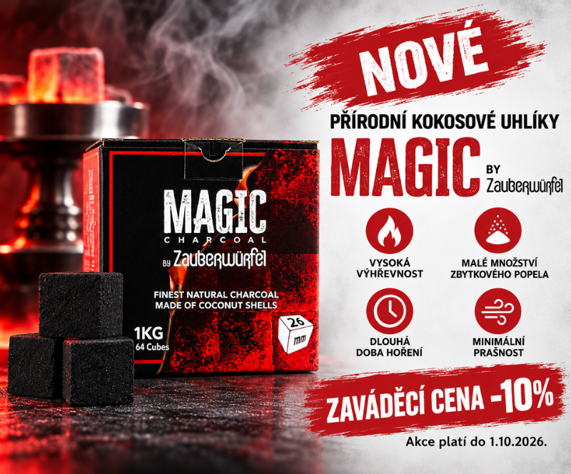 Nové přírodní uhlí Magic - zaváděcí cena -10%
