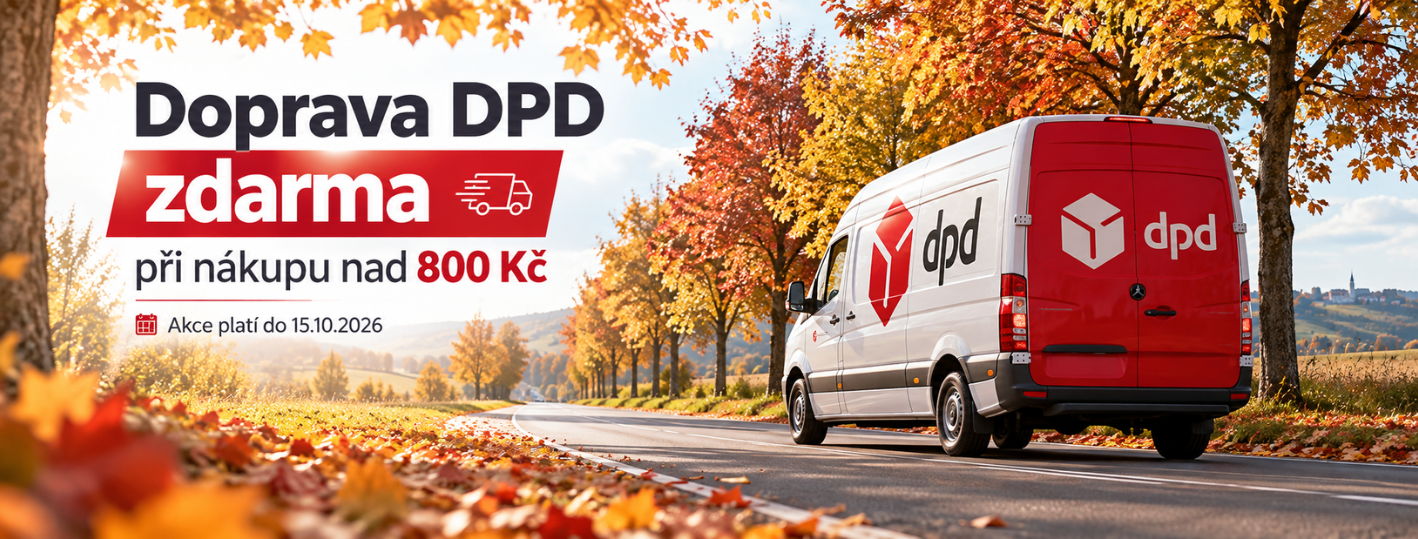 Akce - DPD zdarma při nákupu nad 800 Kč