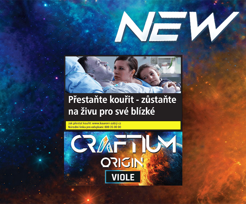 Nové tabáky Craftium