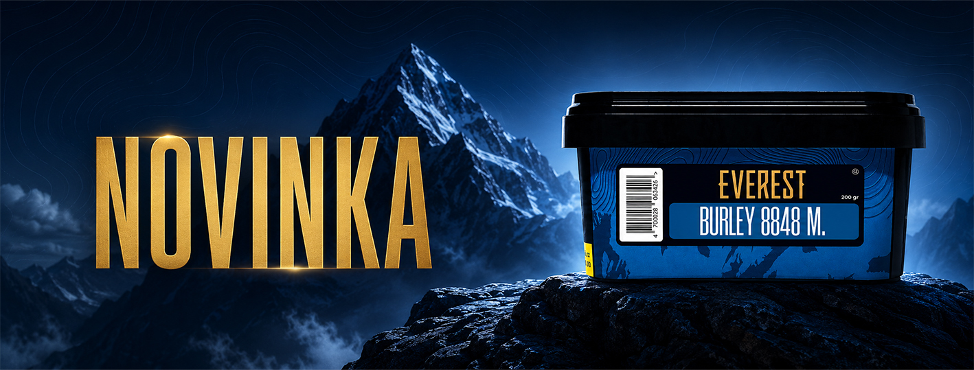 Nový tabák do vodní dýmky EVEREST
