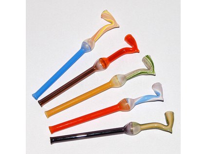 Skleněnka barevná Travka 13 cm