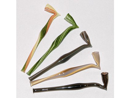 Skleněnka barevná Skunk 10 cm