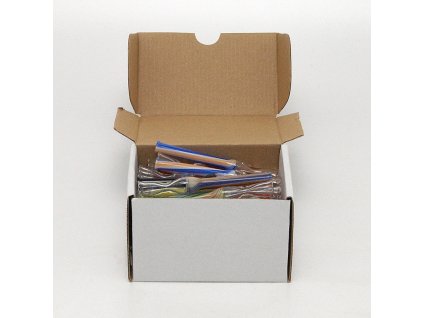 Skleněnka barevná Roští 7 cm Box 30 ks