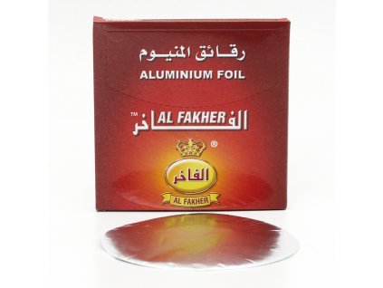 Fólie na korunku pro vodní dýmky Al Fakher 35 ks