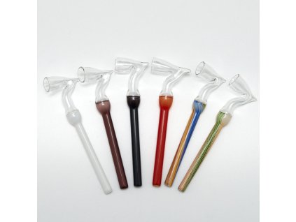 Skleněnka barevná Travka 11 cm